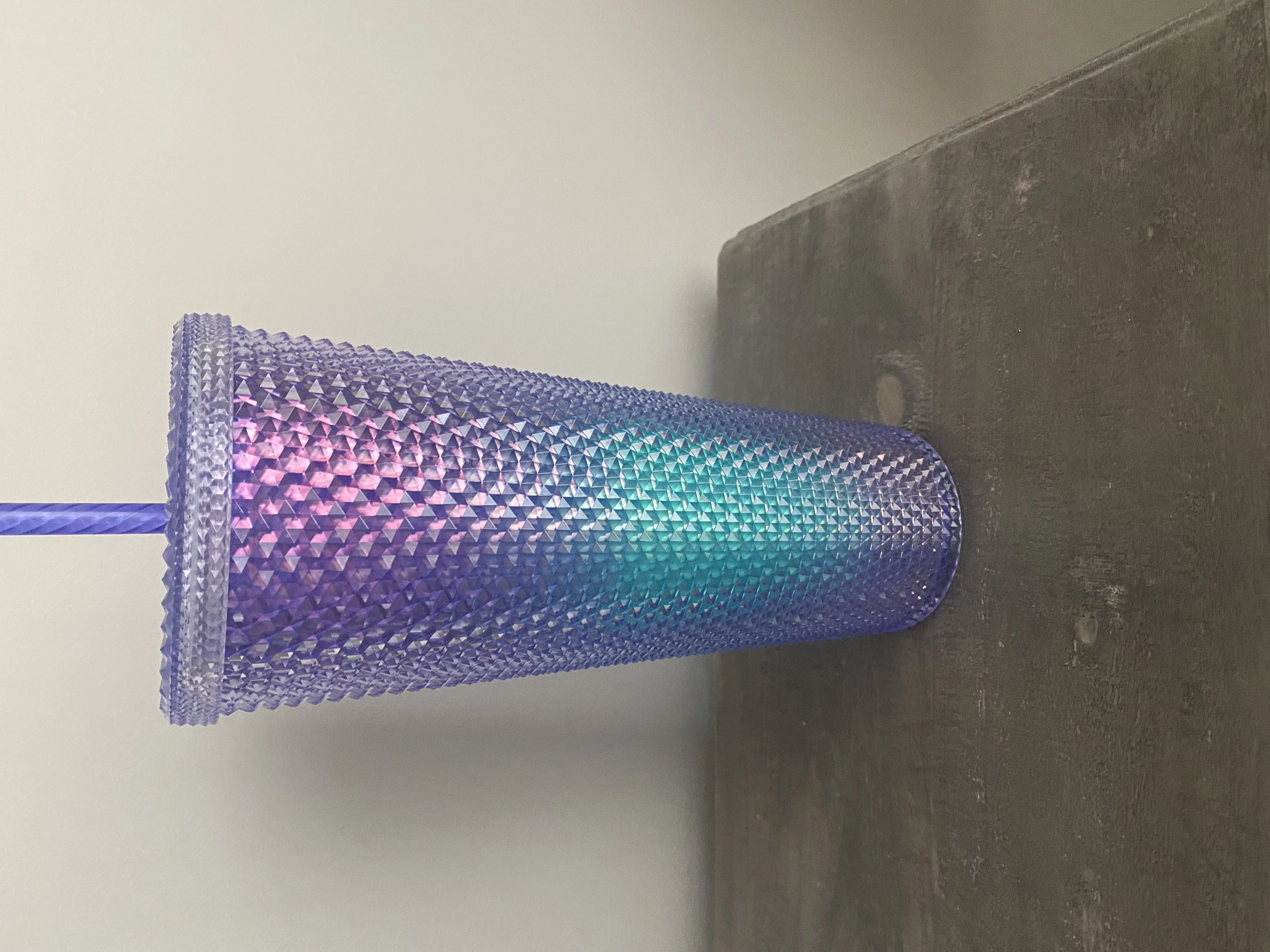 NEW Starbucks Summer 2021 Purple Ombre Tumbler Mermaid Siren Studded 24oz