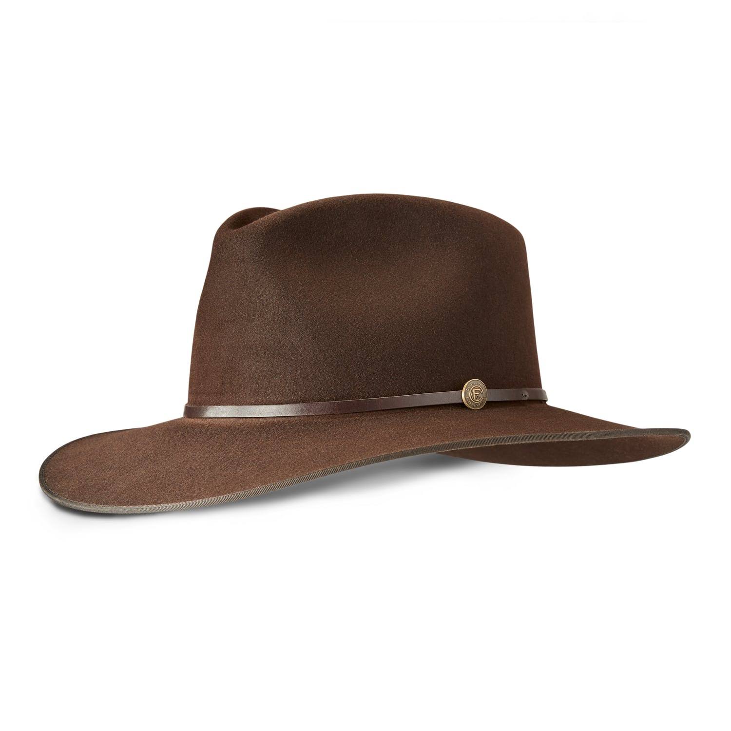 Filson x Stetson Wolf Canyon Hat - S - Brown