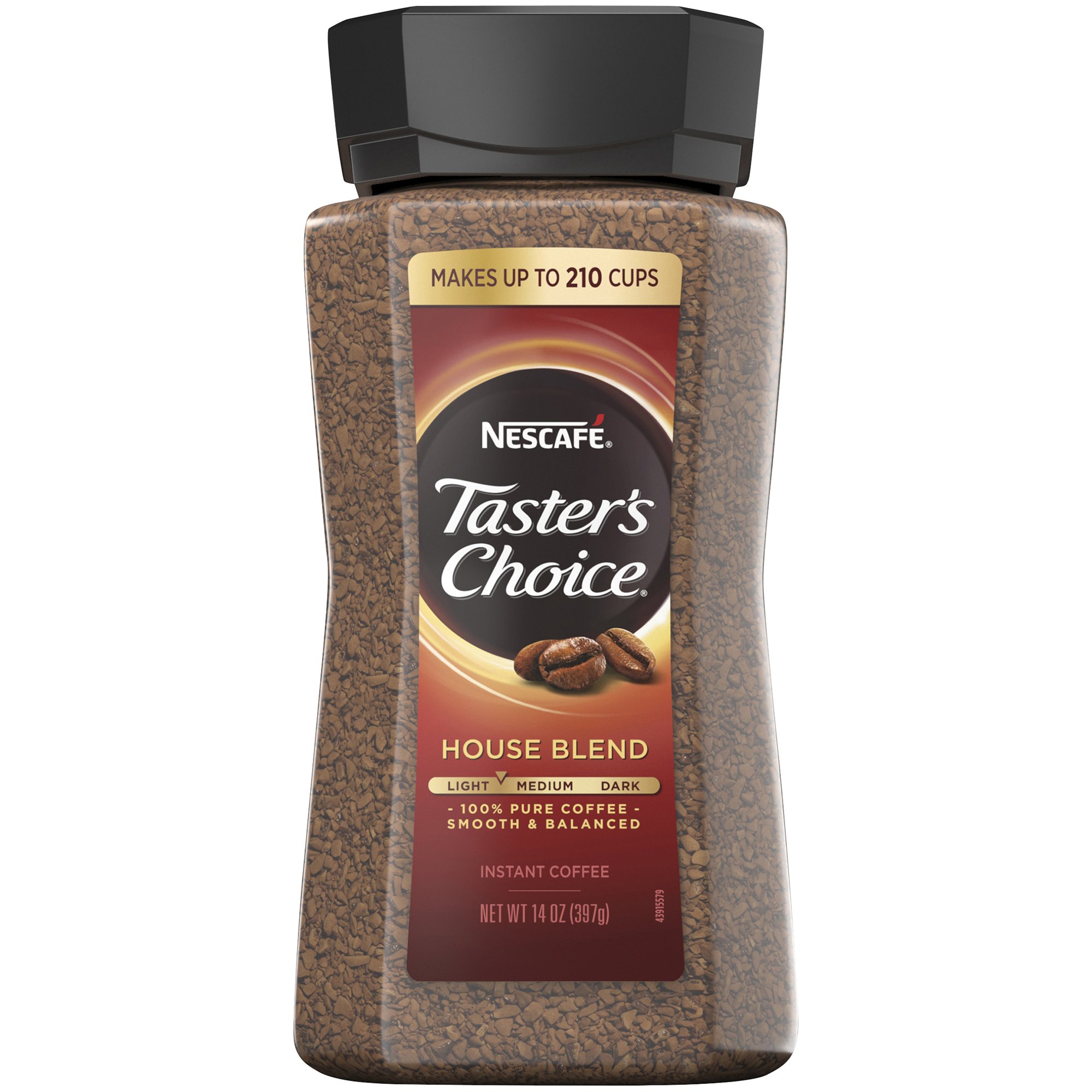 NESCAFE Taster'S Choice Decaf House Blend Instant Coffee - 14 oz