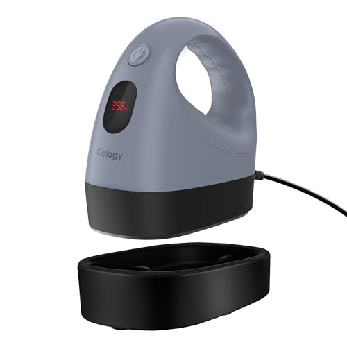 Calogy Mini Heat Press, Heat Transfer Machine, Constant Temp Control, Insulated Safety Base, Fits for Crafts, T-Shirt, Hat, Cap, Pillows(White Pink)