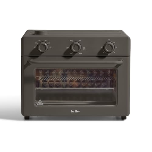 Our Place Wonder Oven | 6-in-1 Air Fryer & Toaster Oven with Steam Infusion | Compact, Countertop Friendly, Fast Preheat, Multifunctional | Air Fry, Toast, Roast, Bake, Reheat & Broil | Char