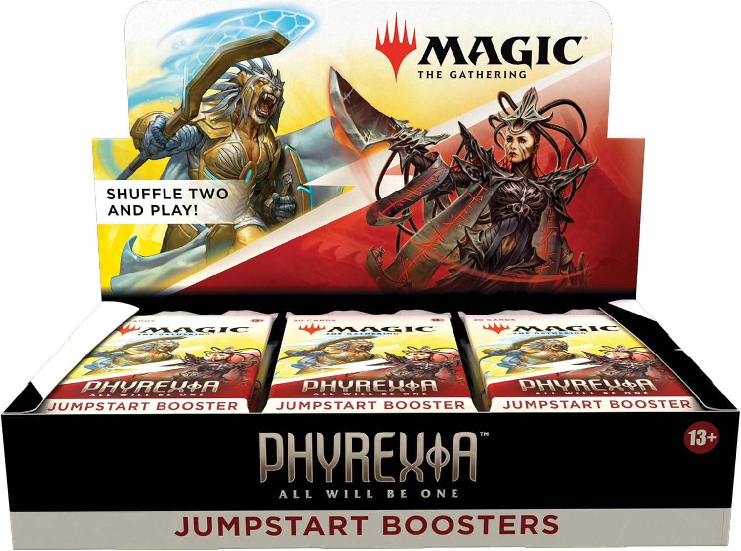 Magic: The Gathering Phyrexia: All Will Be One Jumpstart Booster Box | 18 Packs (360 Magic Cards)