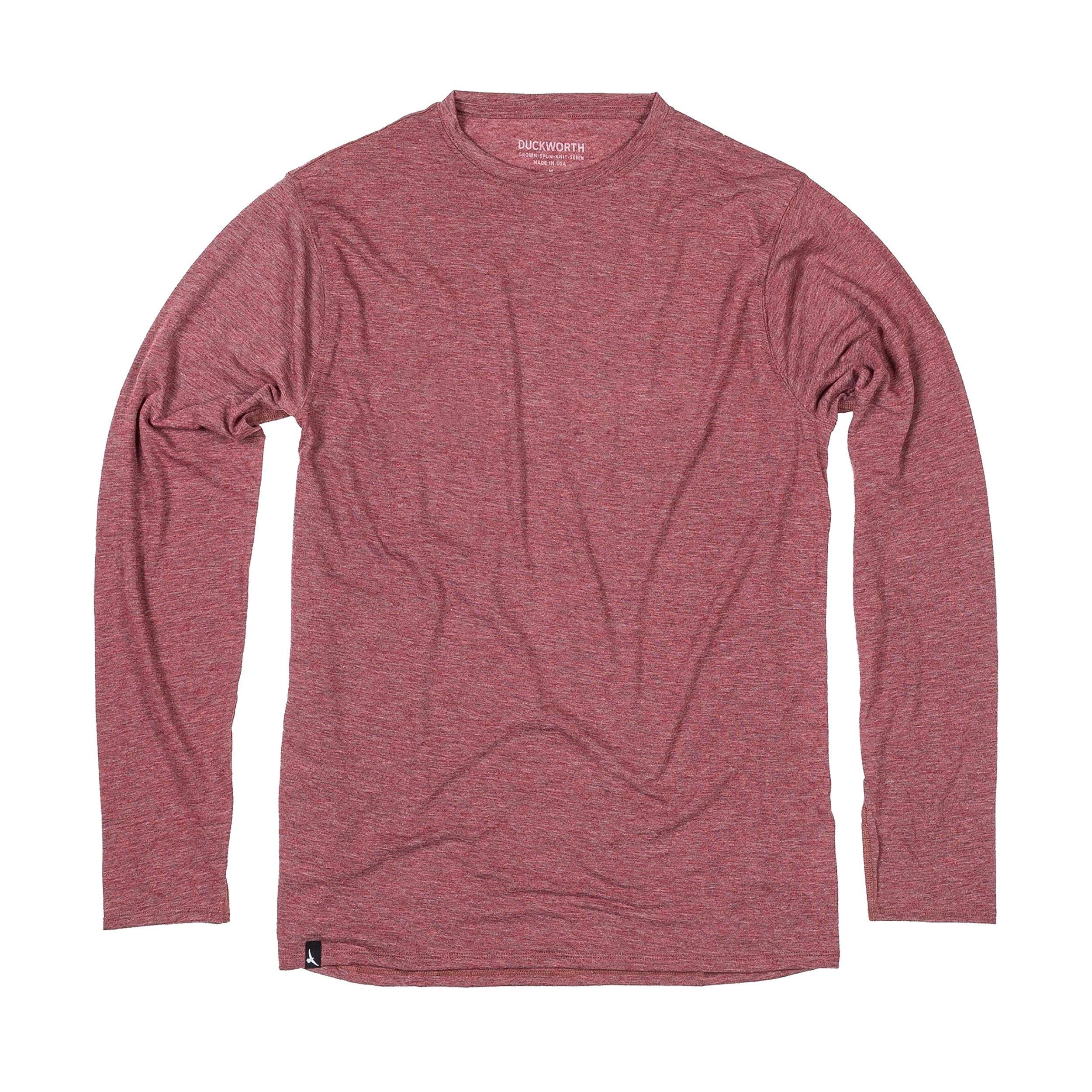 Duckworth Vapor Wool Long-Sleeve Crew - Men&s