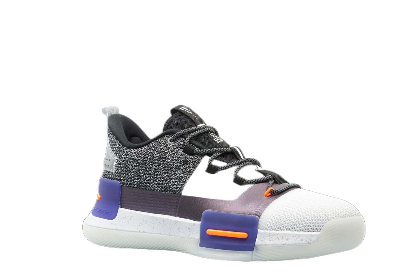 [E94451] Mens Peak Taichi Flash Lou Williams Team White Purple Basketball Shoes - 7
