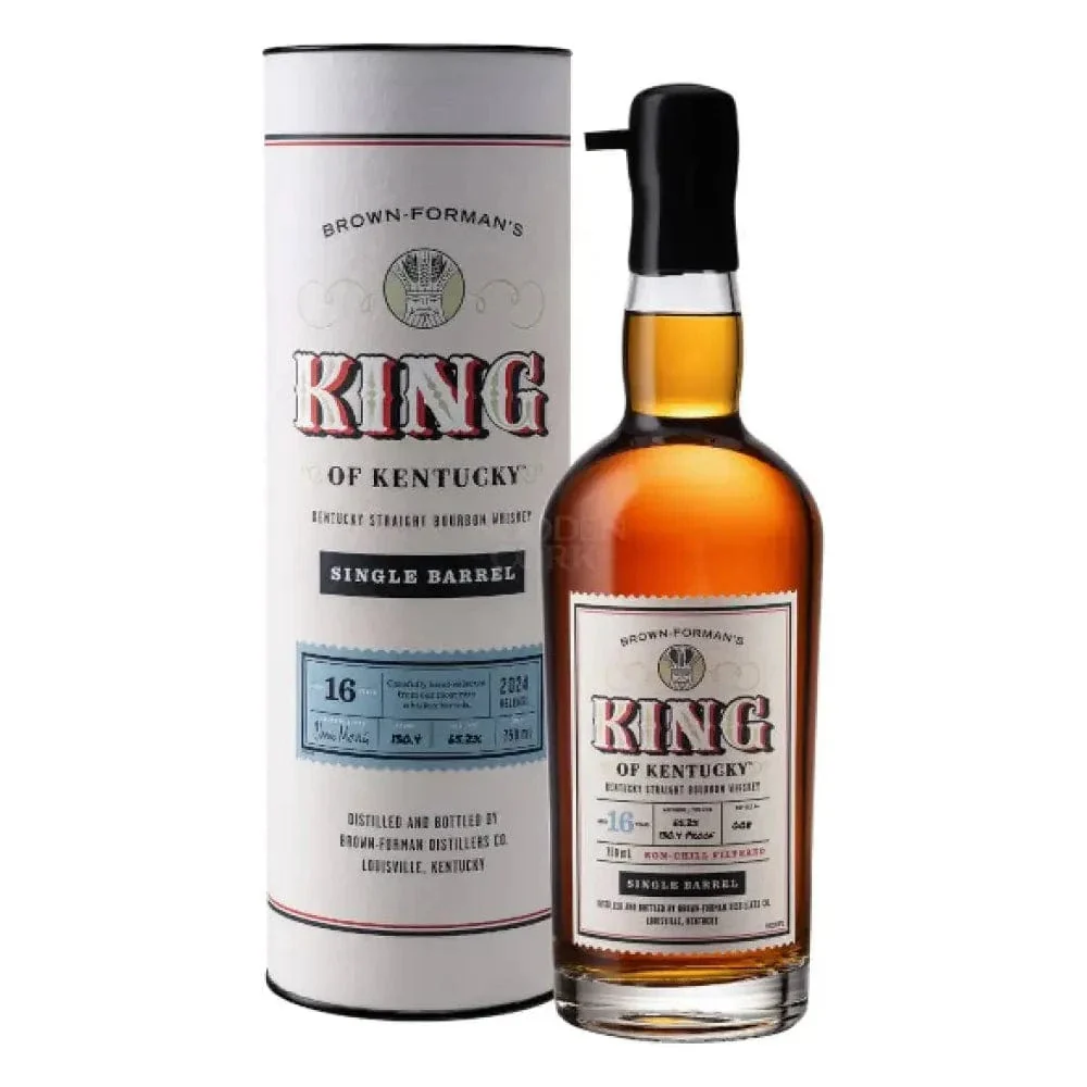 King Of Kentucky 16 Year Old Bourbon 2024 Release Single Barrel #10 130.4 Proof - Nestor Liquor
