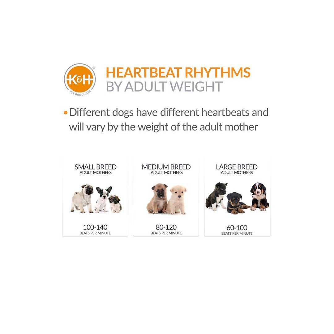 K&H Pet Products Mother's Heartbeat Puppy Crate Pad - Pet Supplies online store