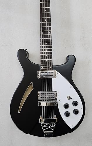 IYV-IRK-300 Semi Hollow Electric Guitar, Black