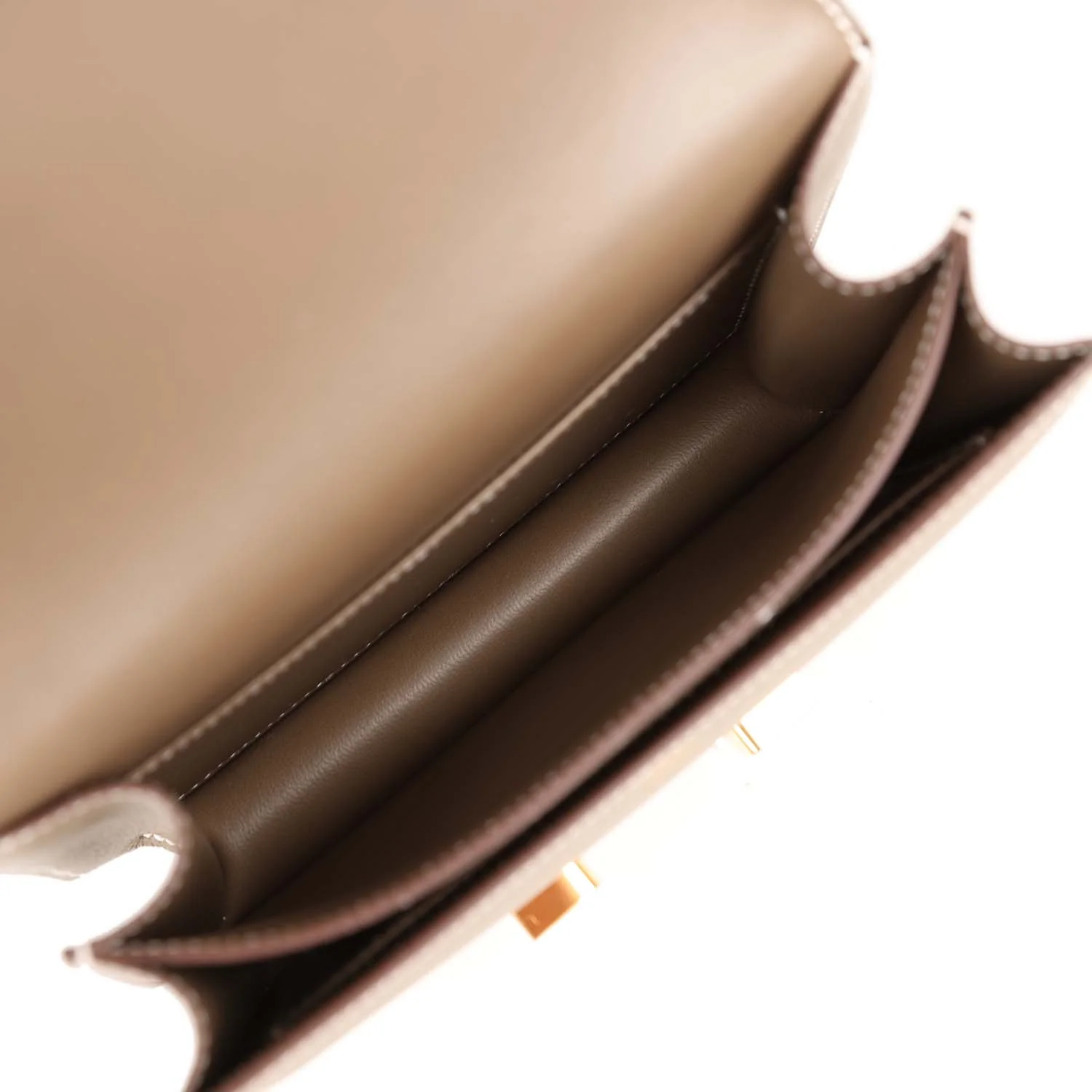 Hermes Constance 18 Etoupe Epsom Gold Hardware