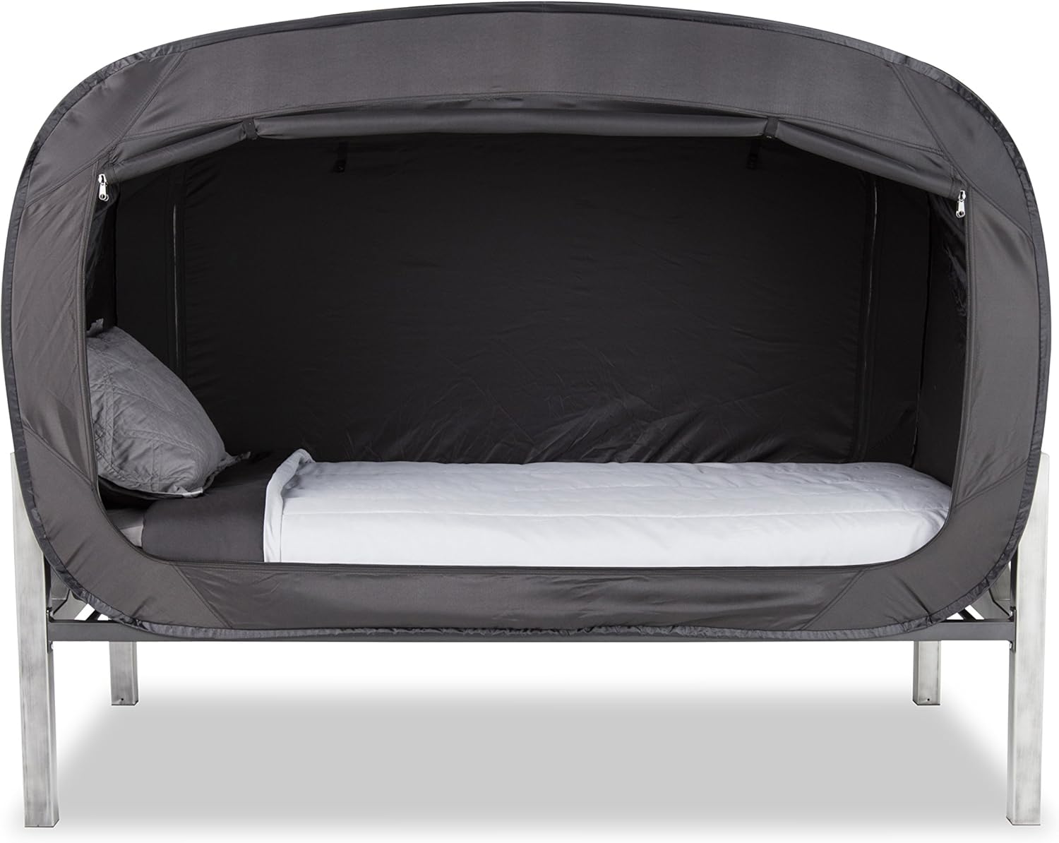 Privacy Pop Bed Tent (Twin) - BLACK