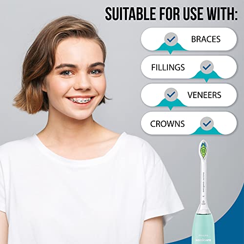 PHILIPS Sonicare Electric Toothbrush EssentialClean, Rechargeable Electric Tooth Brush with DiamondClean Brush Head, Sonic Electronic Toothbrush, Travel Case, Pink