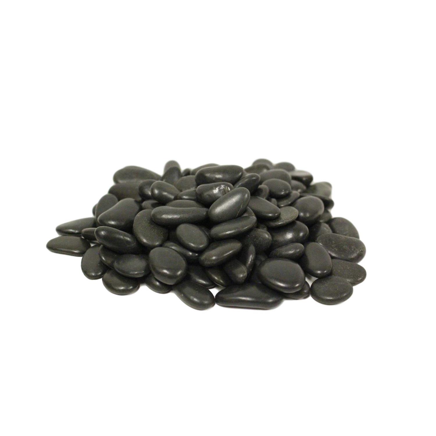 Exotic Pebbles Polished Black Gravel - Pet Supplies online store