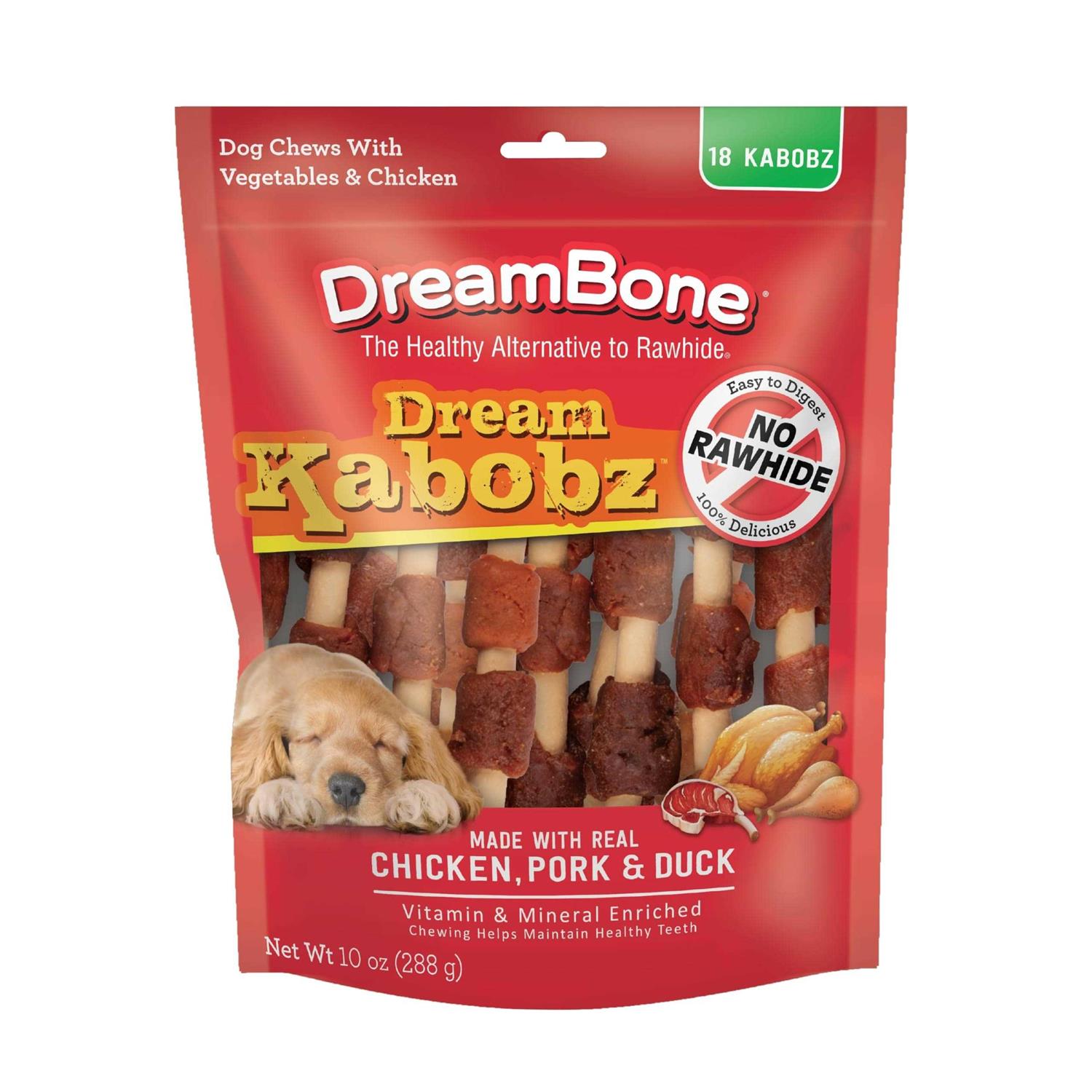 DreamBone Dream Kabobz Dog Chews Vegetable & Chicken - Pet Supplies online store