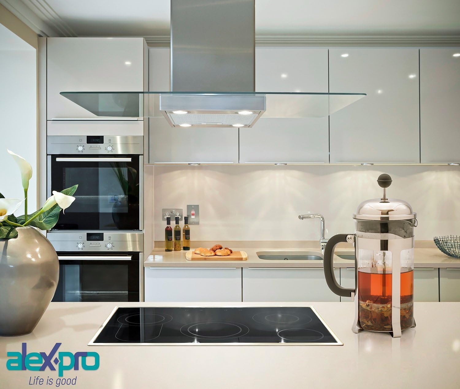 French Press Machine - Coffee Press - French Press Coffee Maker - French Press Kit - French Press - Stainless Steel French Press - French Press Set - French Press Large - Improved Model 2018