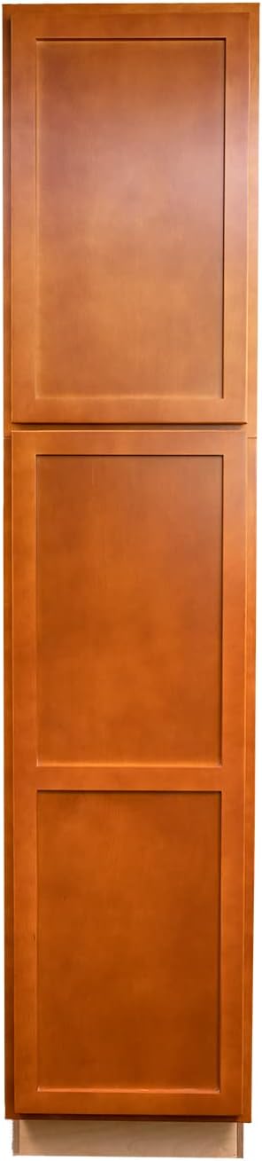 Quicklock RTA (Ready-to-Assemble) | Base Kitchen Cabinets - Shaker Style | 100% Plywood | Made in America | Soft Close Hardware (Provincial Stain, 24