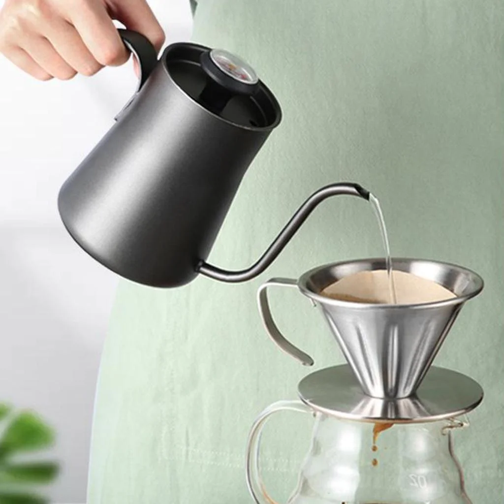 Gooseneck Stainless Steel Tea Kettle W/ Coffee Kettle