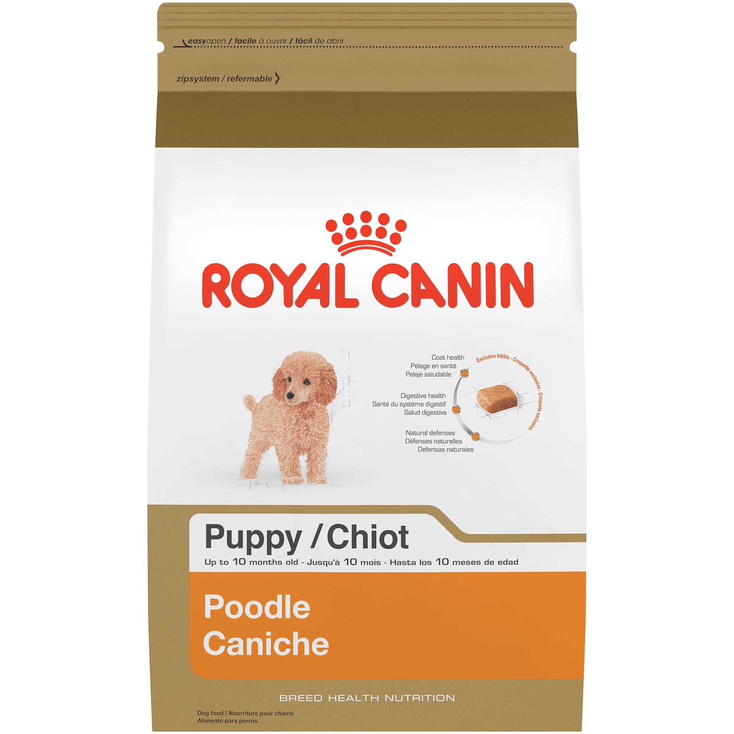 Royal Canin Breed Health Nutrition Poodle Puppy Dry Dog Food - Pet Supplies online store