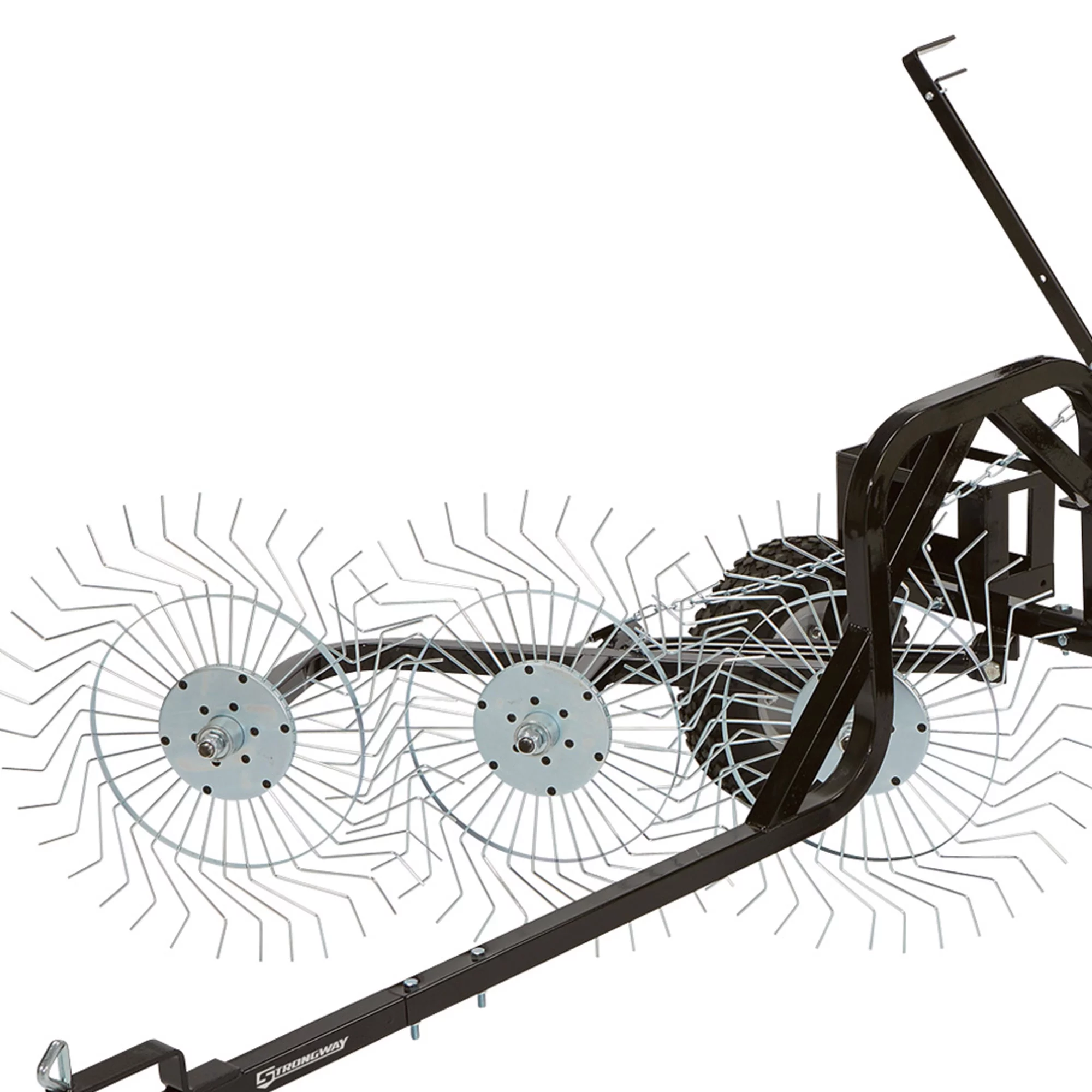 Yard Tuff ACR-600T 55 In Steel Tow Behind Acreage Rake w/ Pin Style Hitch