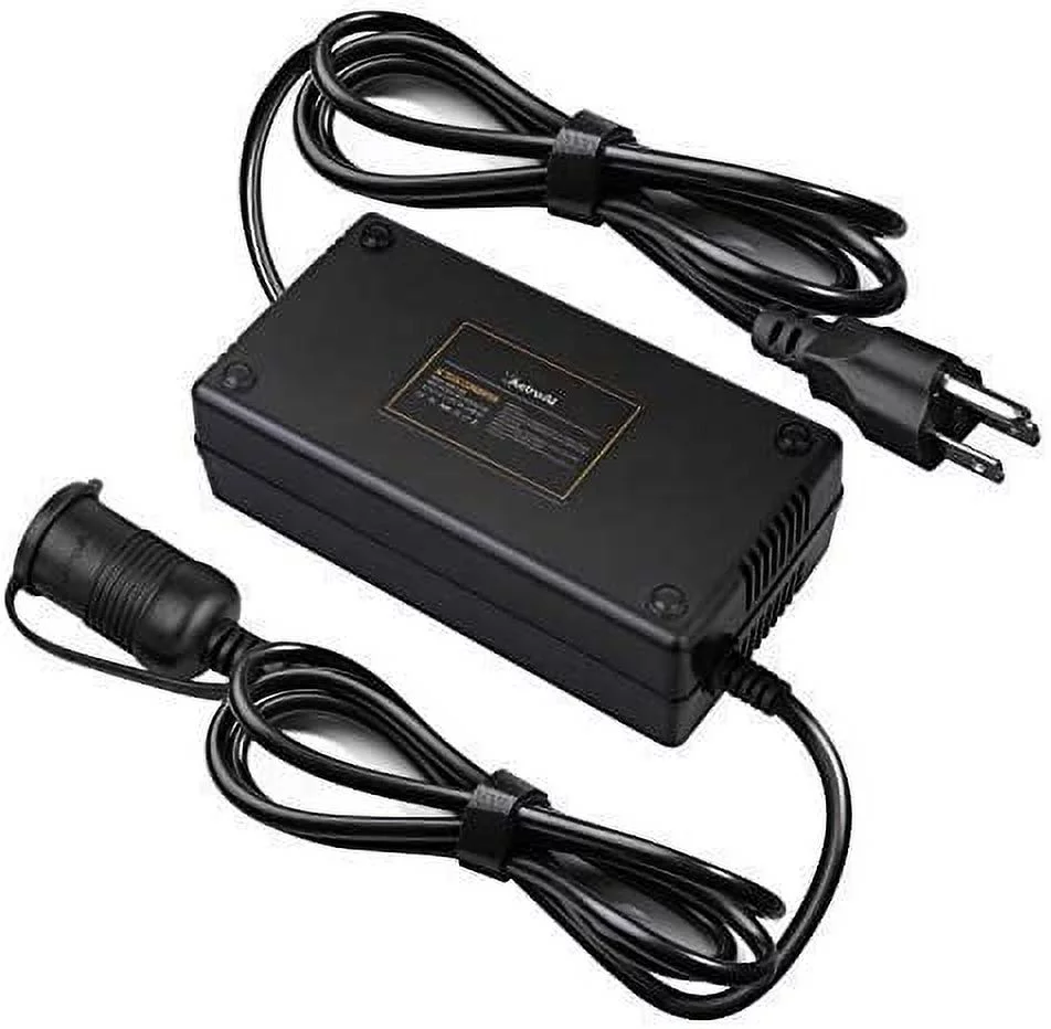 AstroAI AC to DC Converter, 15A/180W/8.25FT/110V to 12V Converter, Car Cigarette Lighter Socket AC/DC Power Supply Adapter Transformer for Inflator, Car Refrigerator, and Other Car Devices