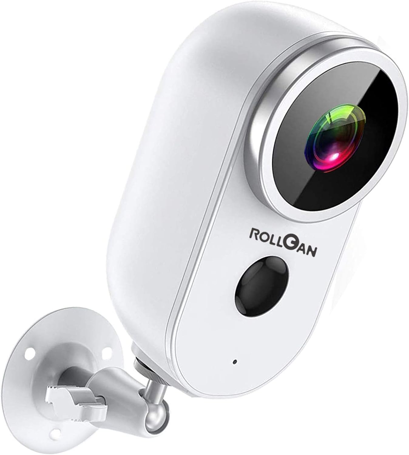 Security Camera Outdoor, Wireless Rechargeable Battery Powered Home Security Cam 1080P HD Smart Surveillance WiFi Camera with IP65 Waterproof, Night Vision, Motion Detection, 2-Way Audio, SD Storage