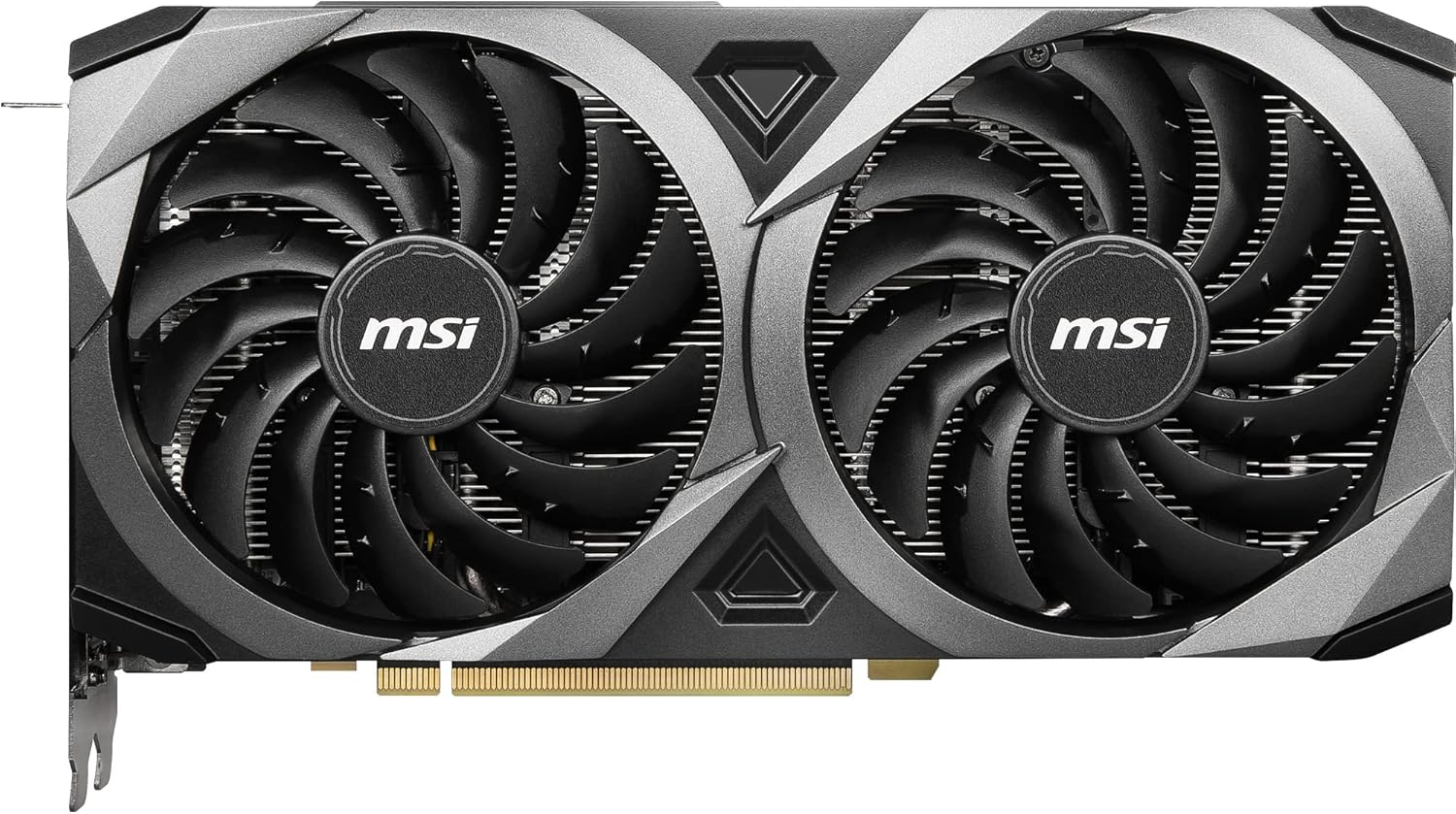 MSI Gaming GeForce RTX 3060 Ti LHR 8GB GDRR6X, Boost Clock: 1695 MHz, 256-Bit, HDMI/DP, Nvlink, Torx Fan 3, Ampere Architecture OC Graphics Card (RTX 3060 TI VENTUS 2X 8GD6X OC)