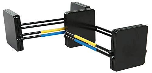 PowerBlock Elite EXP 70-90 lb. Dumbbell Kit, Stage 3 Expansion Kit, Only Compatible After Stage 2 Adjustable Dumbbell Purchase, Durable Steel, Innovative Workout Equipment Black