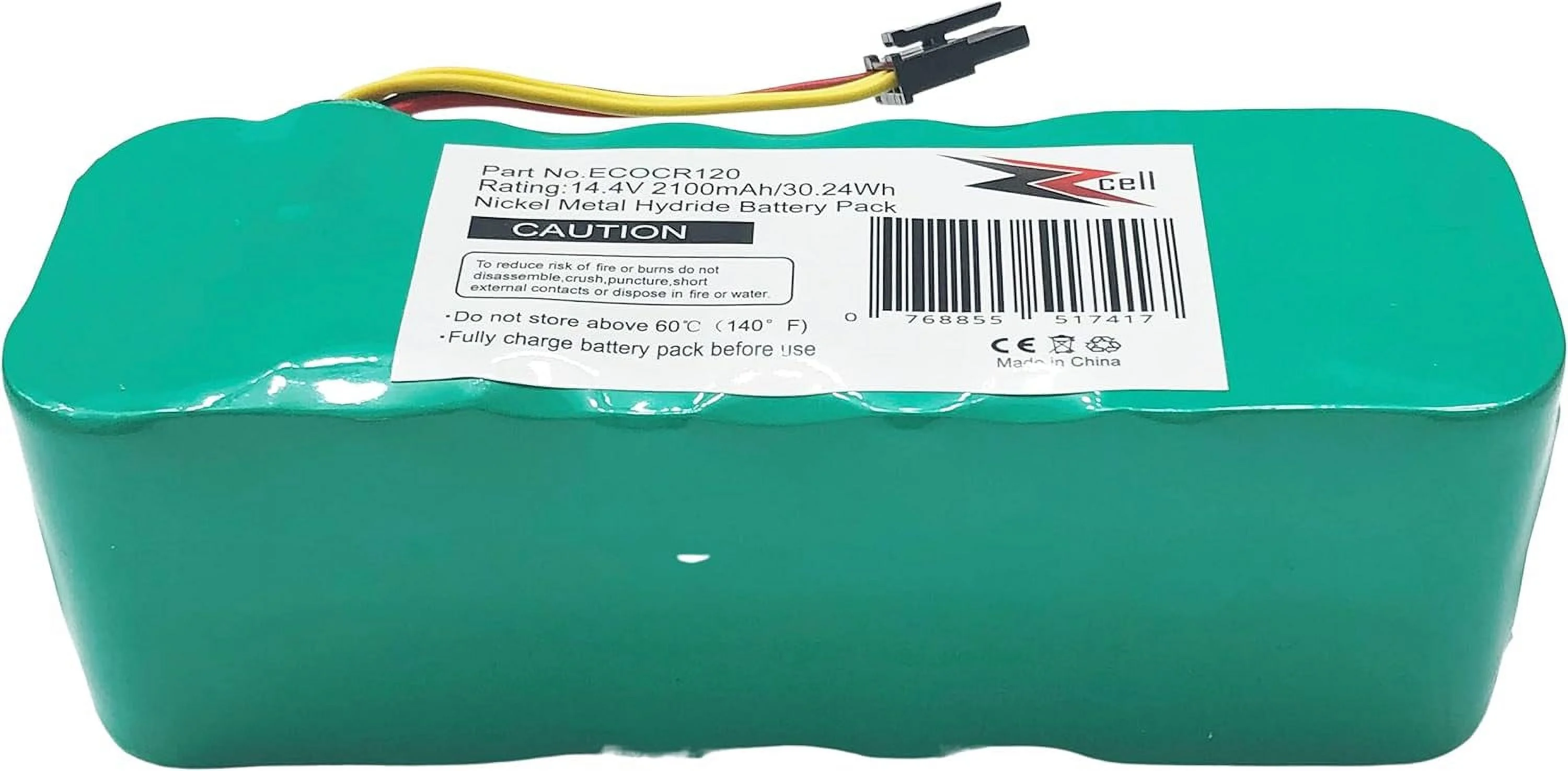 Battery Replacement For Dibea Deebot Cr120, KK8, KK-8, X500, X-500, X580, LP43SC2000P Robot Vac Vacuum Cleaner 14.4V 2100Mah