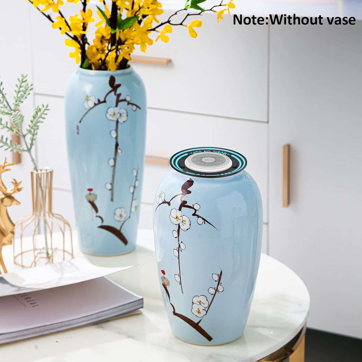 Bluetooth Speaker ，Music on Cup,Mug Speaker,Cup Cover Music,Bottle Cap Music,The Personalized Matching of The Sound Chamber Behind The Speaker Will Produce Different Sound Effects.