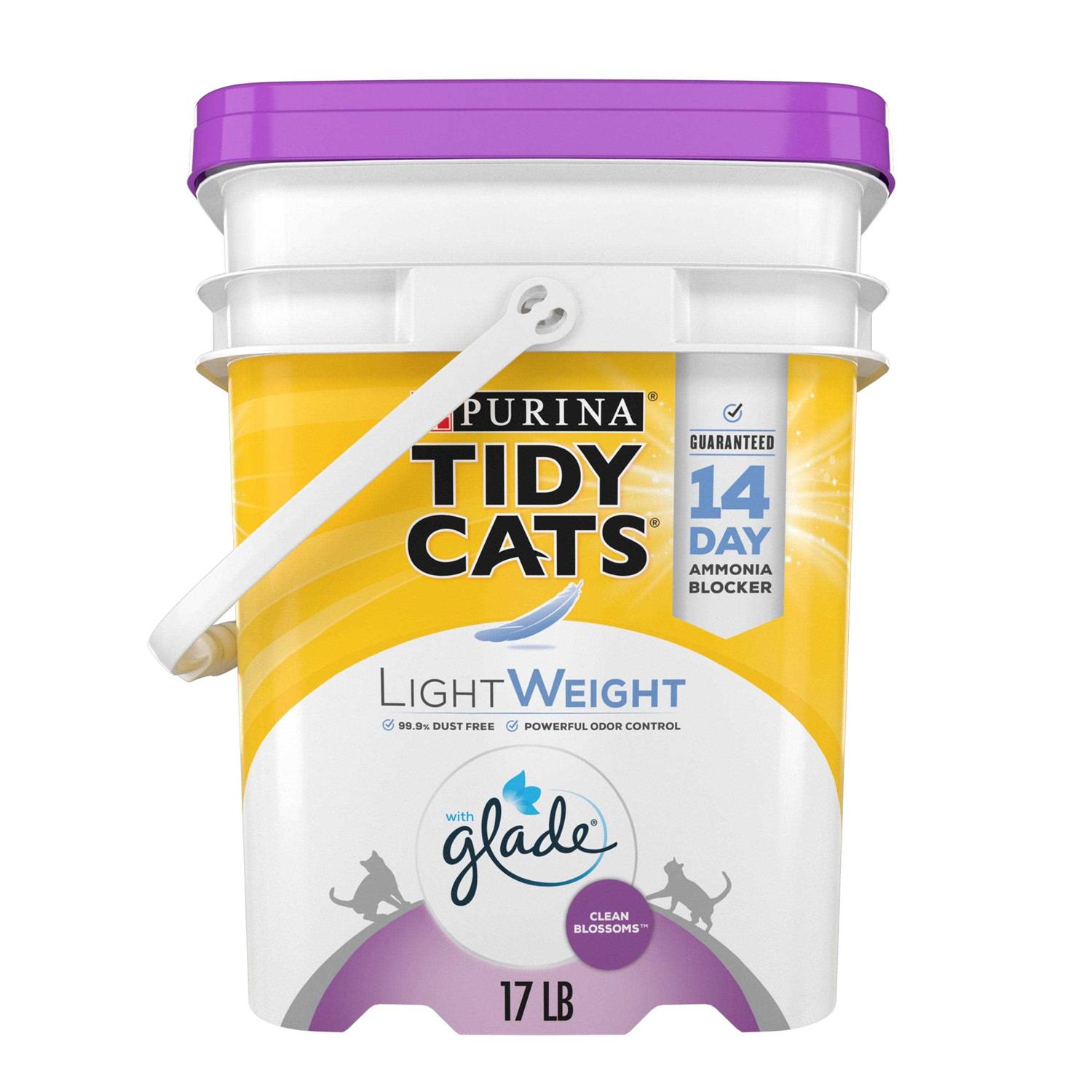 Tidy Cats LightWeight Low Dust Clumping Cat Litter Glade Clean Blossoms - Pet Supplies online store