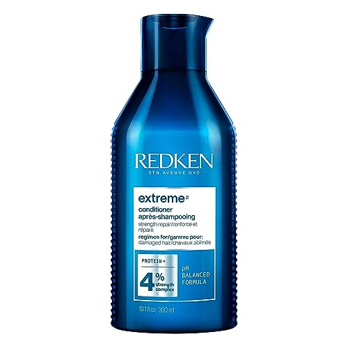 Redken Extreme Conditioner | Anti-Breakage & Protection for Damaged Hair | Strengthen and Fortify Hair | Infused With Proteins | For Weak, Brittle Hair