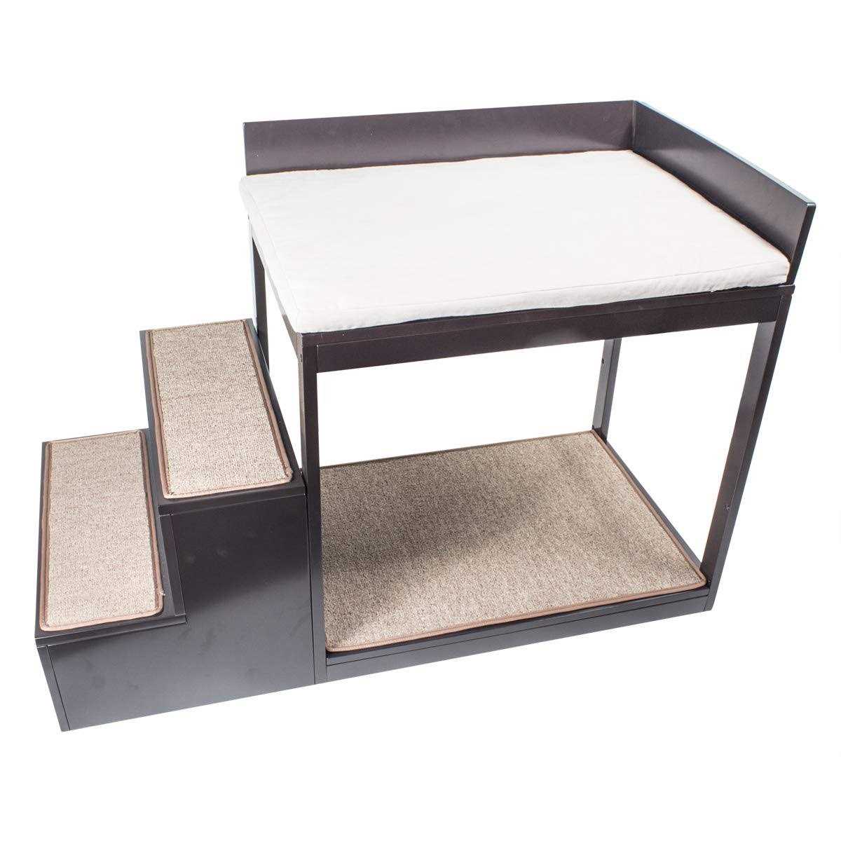 Penn-Plax DOGF60 Buddy Bunk Multi-Level Bed & Step System for Dogs Cats - Pet Supplies online store