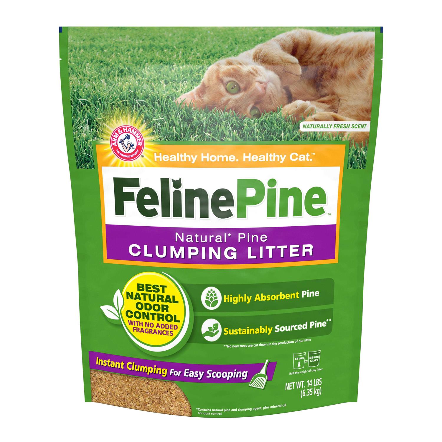 Feline Pine Clumping Cat Litter - Pet Supplies online store