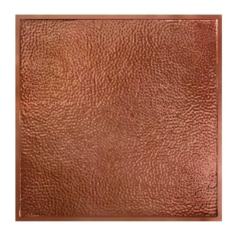Great Lakes Tin Chicago Vintage Bronze 2-Foot x 2-Foot Lay-In Ceiling Tile (Carton of 5) 2 x 2