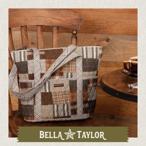Bella Taylor Stride Tote | Lightweight Quilted Fabric Handbags for Women
