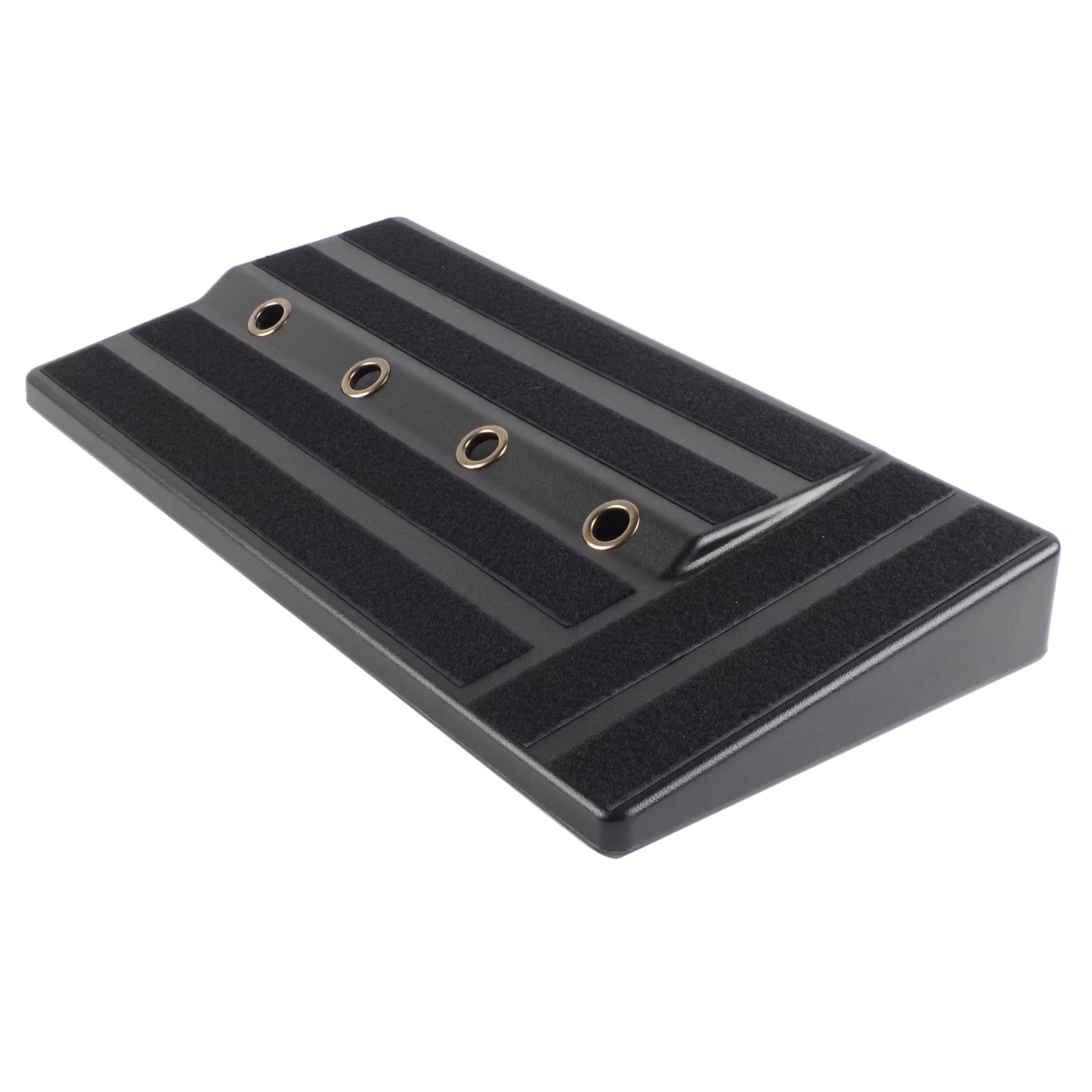 Rockhouse RPB-1BK Big Size Guitar Effects Pedal Board Sturdy PE Guitar Pedalboard Case with Sticking Tape Guitar Pedals Accessories