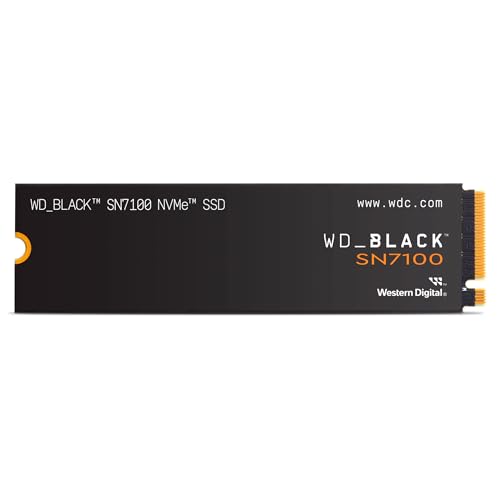 WD_BLACK 4TB SN7100 NVMe Internal Gaming SSD Solid State Drive - Gen4 PCIe, M.2 2280, Up to 7,000 MB/s - WDS400T4X0E [New Version]