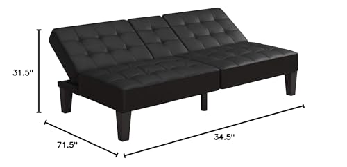 DHP Julia Futon, Black