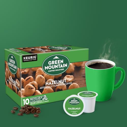 Green Mountain Coffee Roasters Hazelnut Coffee, Keurig Single-Serve K-Cup pods, Light Roast, 96 Count