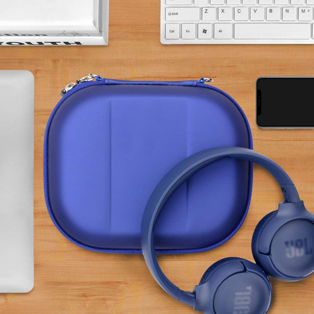 UltraShell Headphones Case Compatible with JBL Tune 510BT, Tune 560BT, Tune 660 BTNC, Live 400BT, E45BT Case,