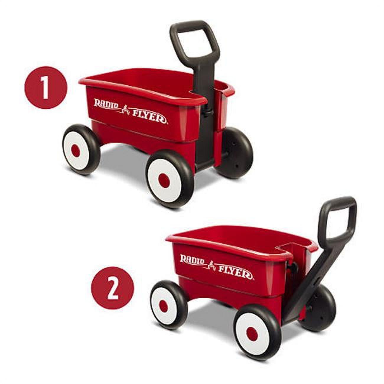 Radio Flyer 607 My 1st 2-In-1 Wagon, Red - Boys