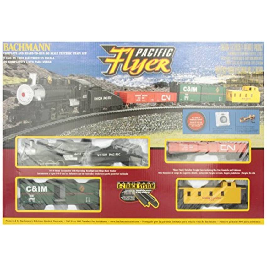Bachmann Trains Pacific Flyer Ready-To-Run HO Scale Train Set