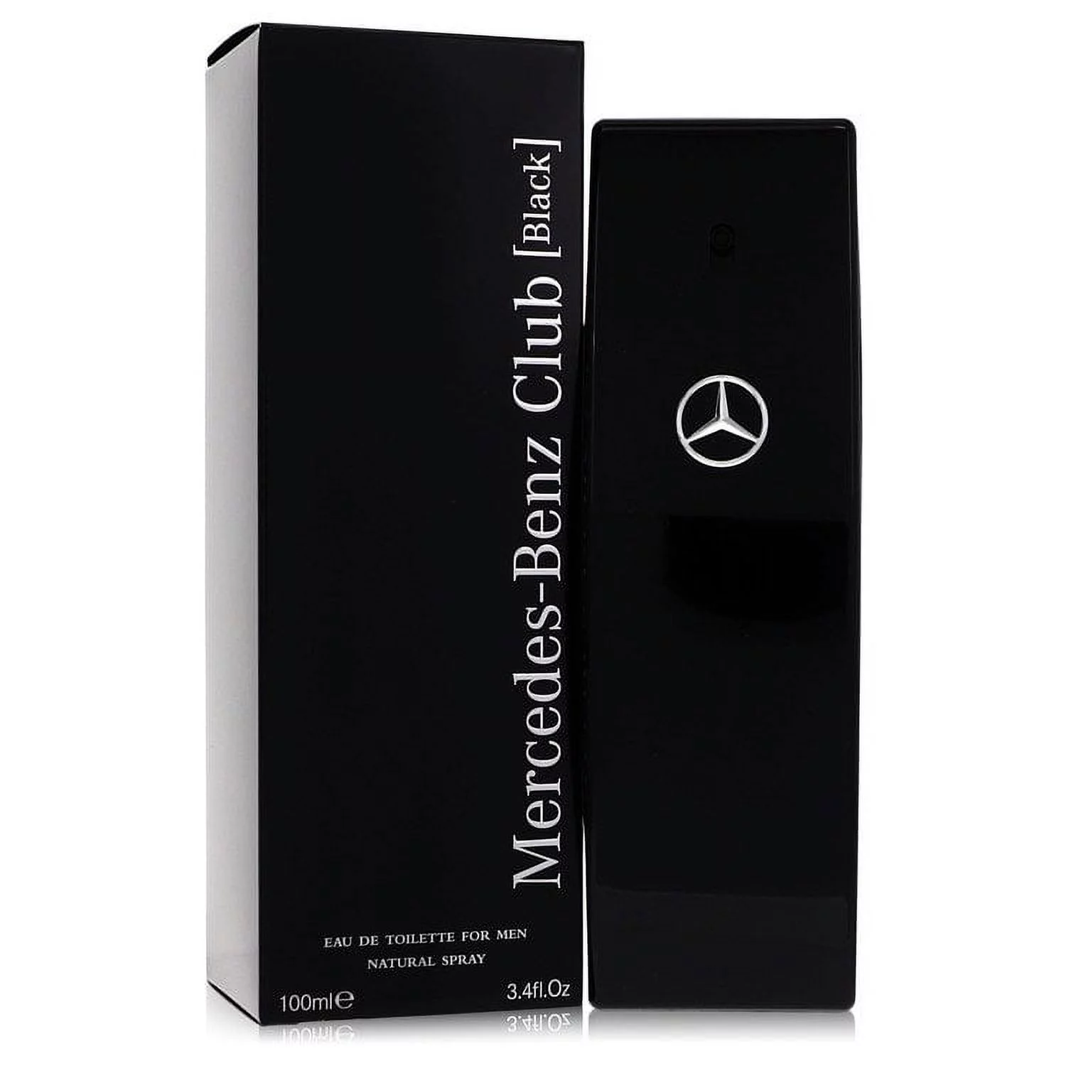 Mercedes Benz Club Black by Mercedes Benz Eau De Toilette Spray 3.4 oz for Male