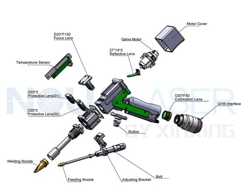 MAX Laser Welding Cleaning Cutting Machine 4 in 1 Weld Seam Cleaning Laser Welder Handheld with Auto Wire Feeder Applicable to Aluminum, Stainless Steel, Carbon Steel, etc.