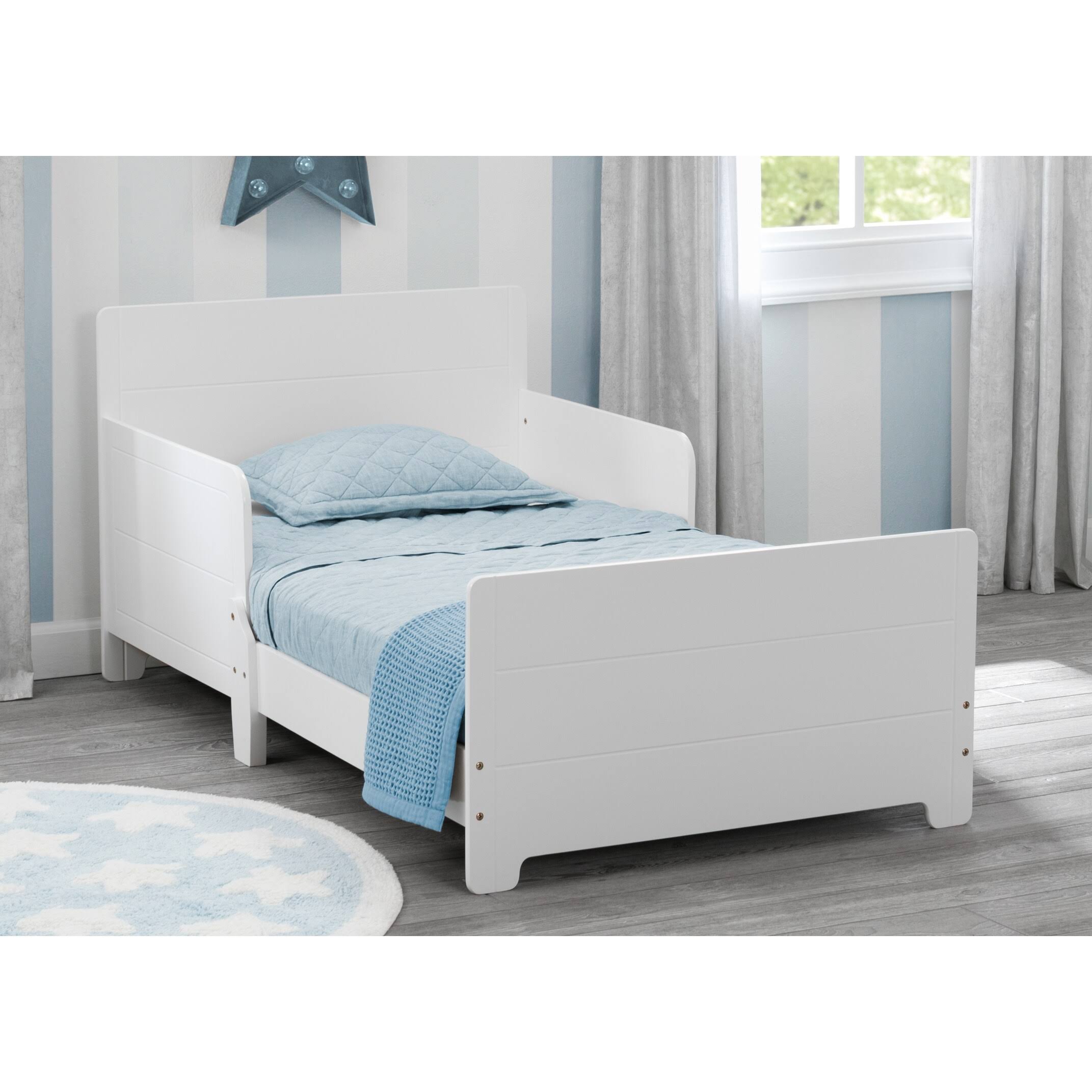 Delta Children MySize Toddler Bed, Bianca White