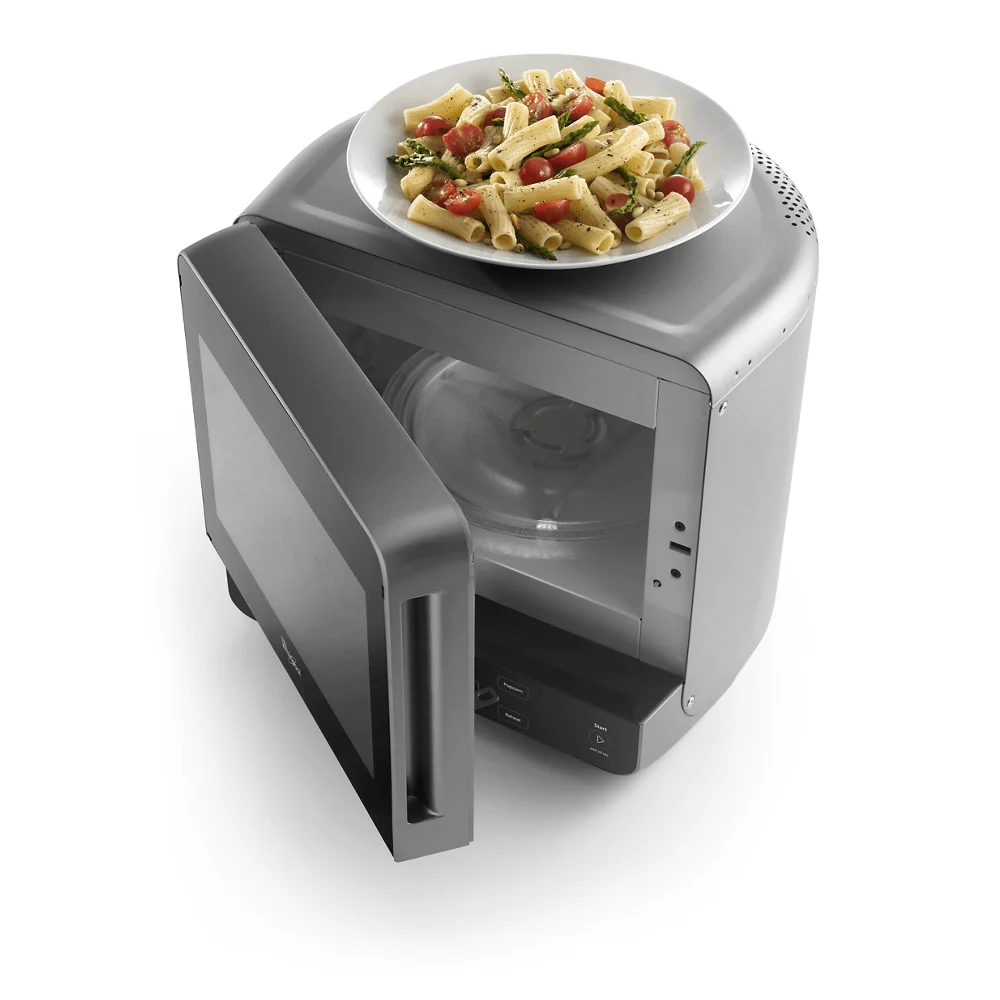 Whirlpool WMC20005YD 0.5 Cu. Ft. Stainless Look Countertop Microwave - Radiant Selections