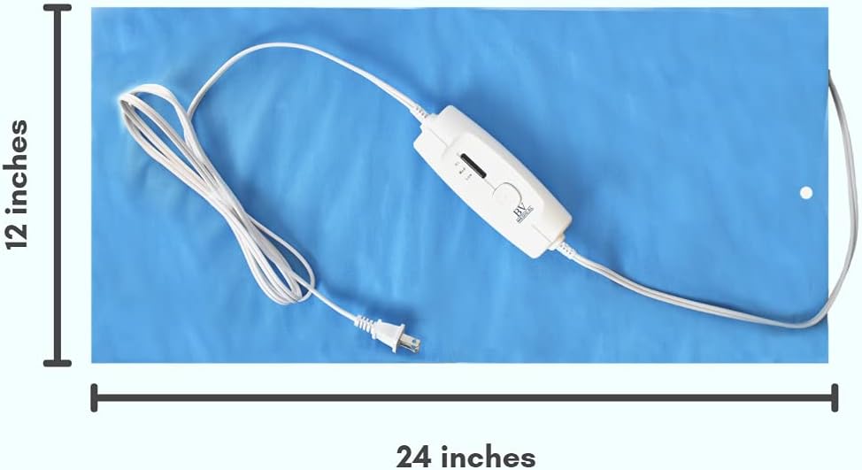 Heating Pad with three heat settings W/No Auto Shut Off/12