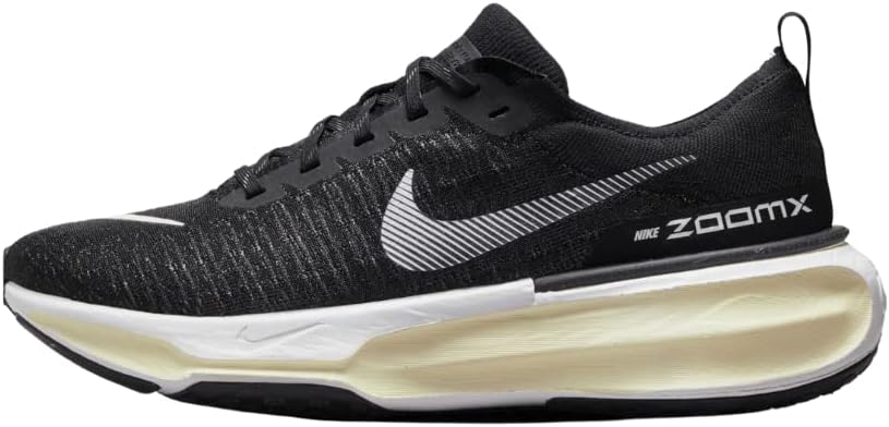 Nike Men's Invincible 3 Road Running Shoes (Black/Dark Grey/White/White, us_Footwear_Size_System, Adult, Men, Numeric, Medium, Numeric_9_Point_5)