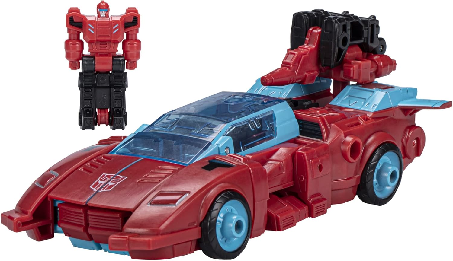 Transformers Toys Generations Legacy Deluxe Autobot Pointblank & Autobot Peacemaker Action Figures - Kids Ages 8 and Up, 5.5-inch