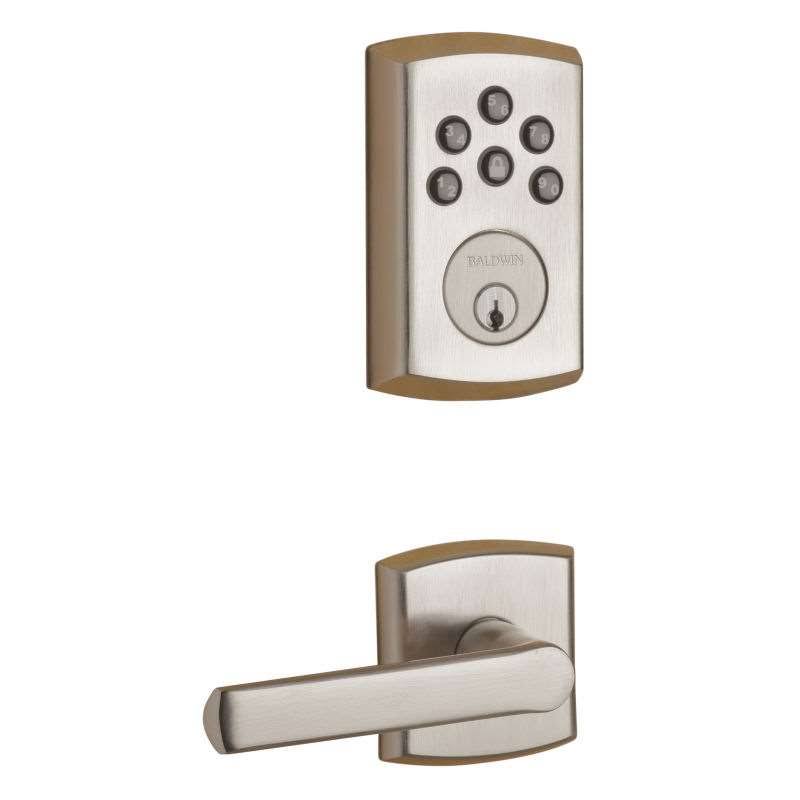 Baldwin 8285.AC3 Soho Electronic Keypad Single Cylinder Deadbolt with Z-Wave Technology - Polished Chrome