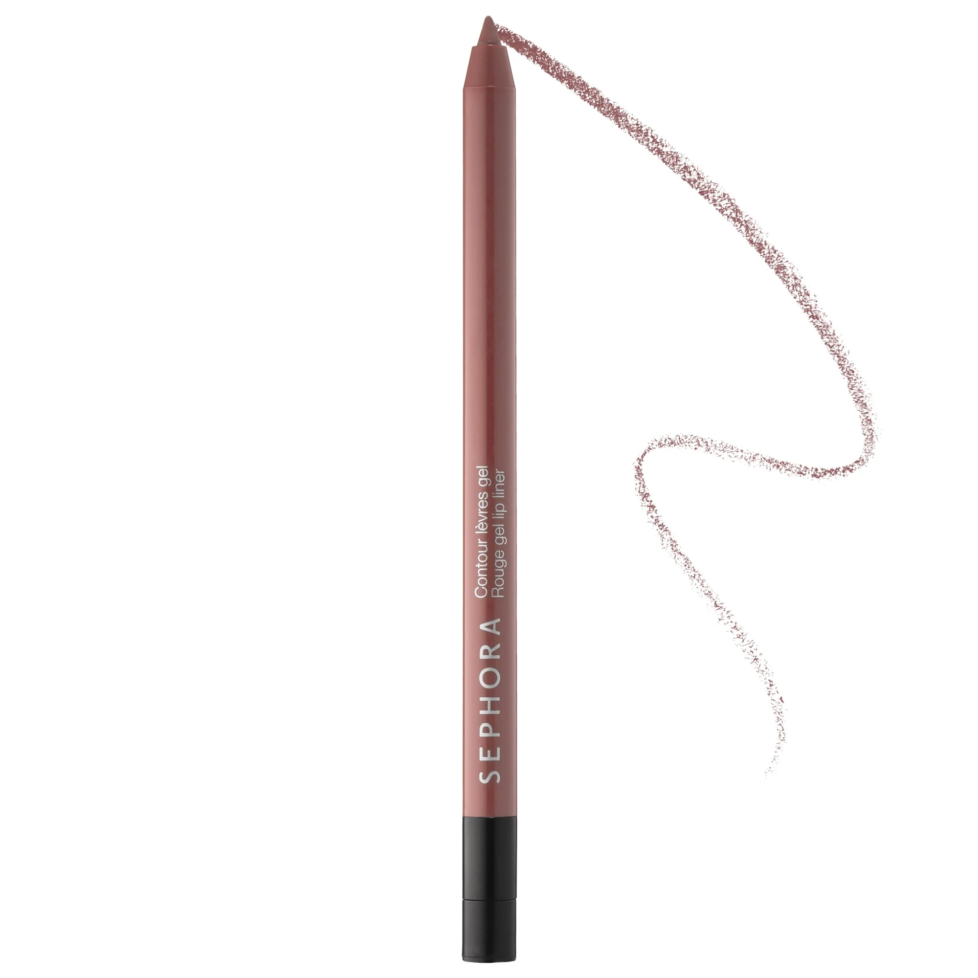 SEPHORA COLLECTION Retractable Rouge Gel Lip Liner - 04 creme de la creme - matte peachy nude - 0.0176 oz/0.5 g