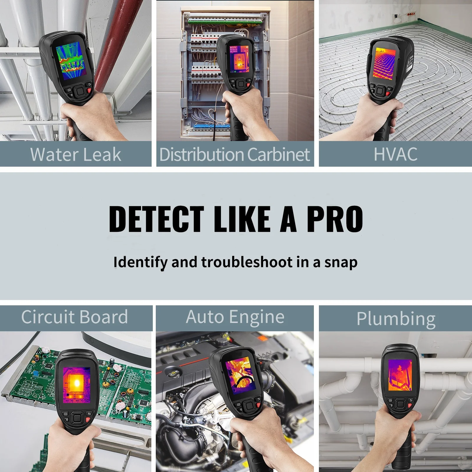 BENTISM Infrared Thermal Imager Thermal Camera 16G IR Resolution 240x180 LCD